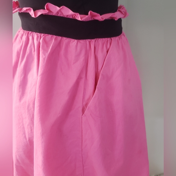 PINK Victoria's Secret Black and Pink Sleeveless Dress - Picture 4 of 11